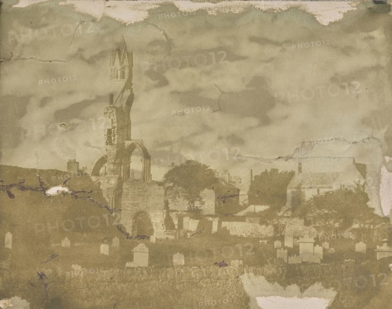 The West End of St. Andrews Cathedral and the Cathedral Precinct from the Northwest; Hill & Adamson, Scottish, active 1843