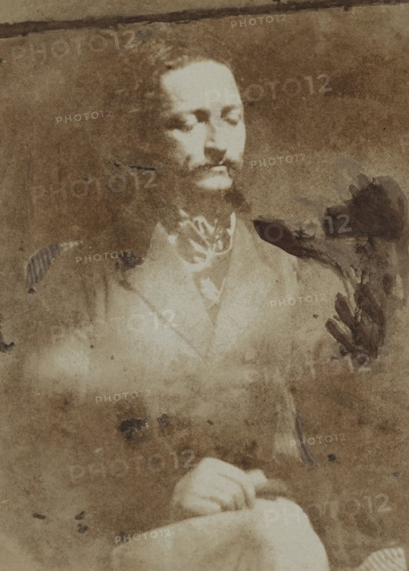 Captain Colin Mackenzie; Dr. John Adamson, Scottish, 1810 - 1870, 1845–1850; Salted paper print from a paper negative