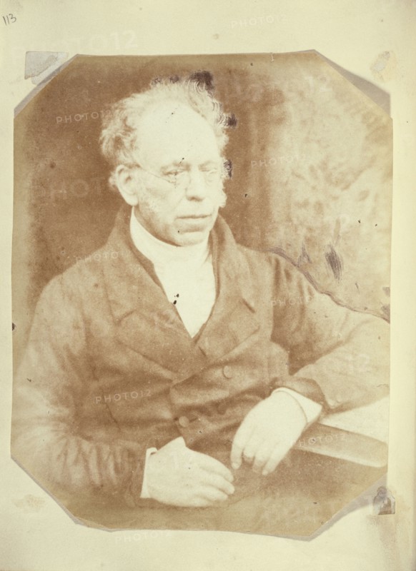 Rev. Dr. James Brewster; Hill & Adamson, Scottish, active 1843 - 1848, about 1844; Salted paper print from a Calotype negative