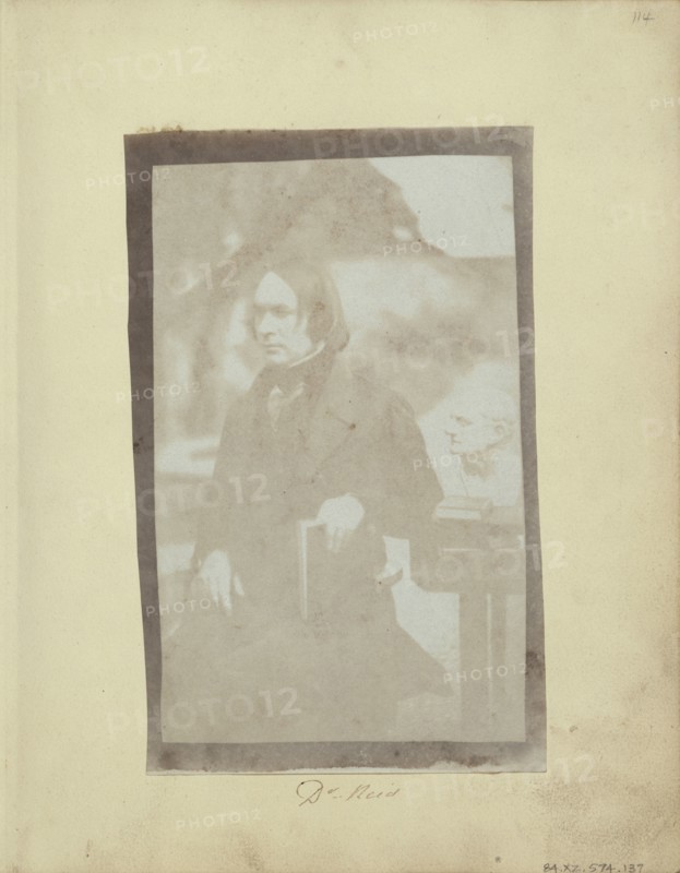 Professor John Reid; British; 1843 - 1845; Salted paper print from a Calotype negative; 15.2 x 9.5 cm, 6 x 3 3,4 in