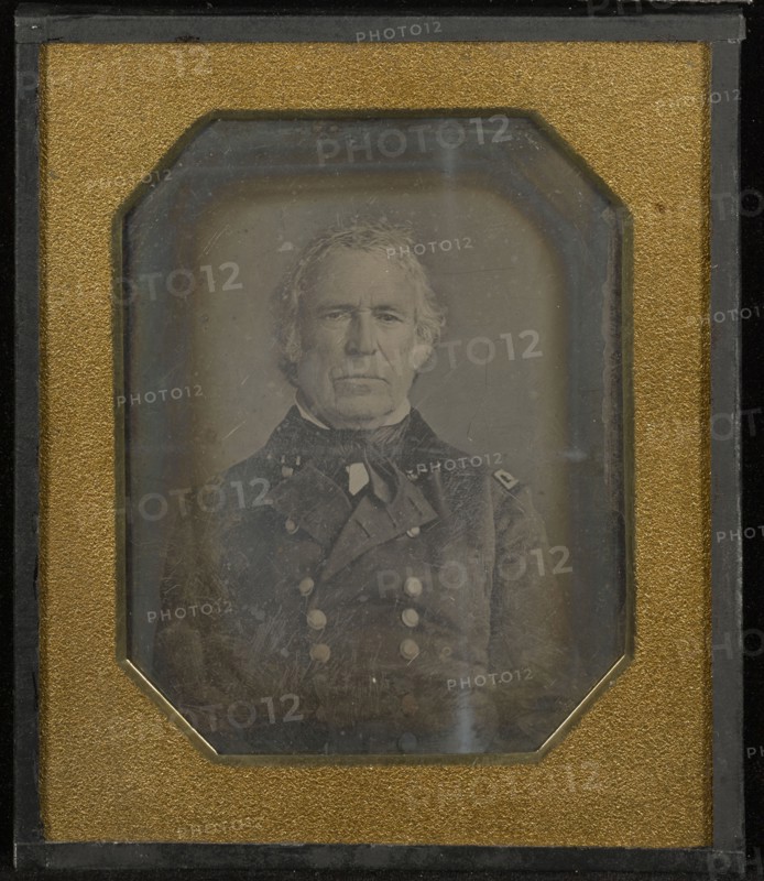 Portrait of Zachary Taylor; James Maguire, American, 1816 - 1851, 1847; Daguerreotype