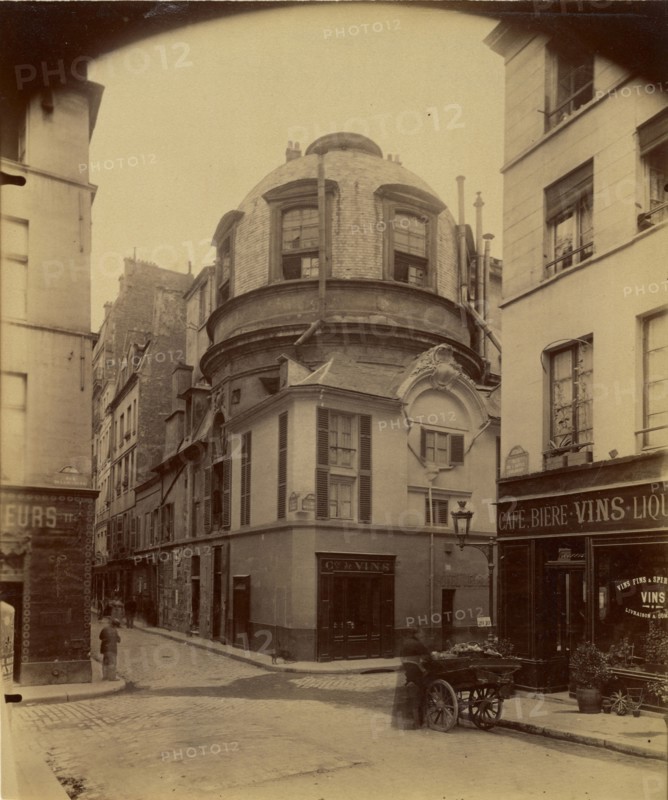 The Old School of Medicine, rue de la Bucherie; Eugène Atget, French, 1857 - 1927, Paris, France; 1898; Albumen silver print
