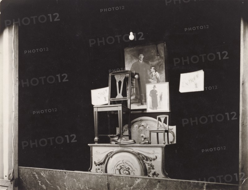 Street Fair Booth, Fête du Trône, Eugène Atget, French, 1857 - 1927, and Berenice Abbott, American, 1898 - 1991, negative