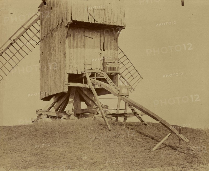 Moulin, Somme, Eugène Atget, French, 1857 - 1927, Paris, France; before 1900; Albumen silver print