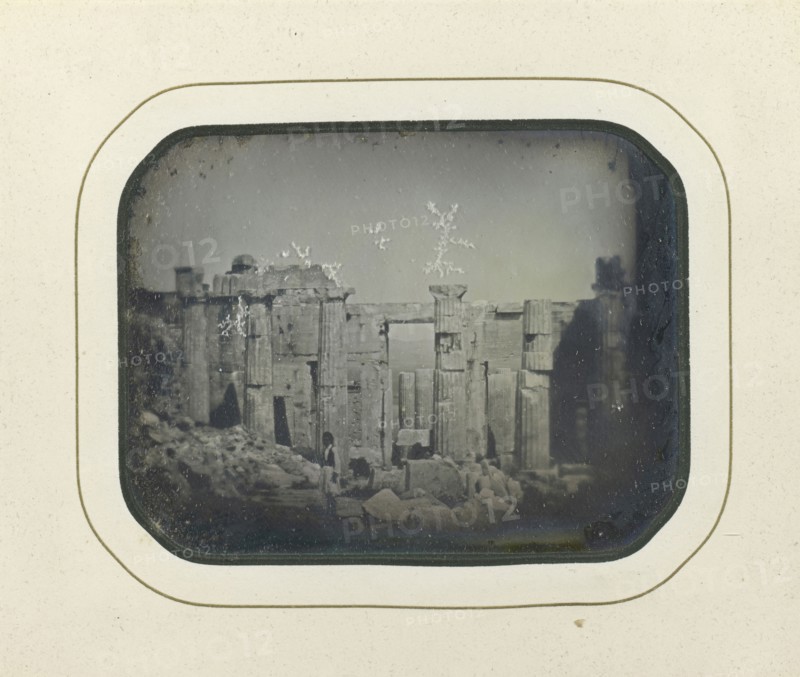 The Propylaea; Philippos Margaritis, Greek, 1810 - 1892, and Philibert Perraud, French, born 1815, about 1847; Daguerreotype