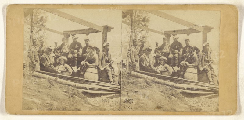 Camp Life, Army of the Potomac. Warrior's Rest; Edward and Henry T. Anthony & Co., American, 1862 - 1902, about 1862 - 1864