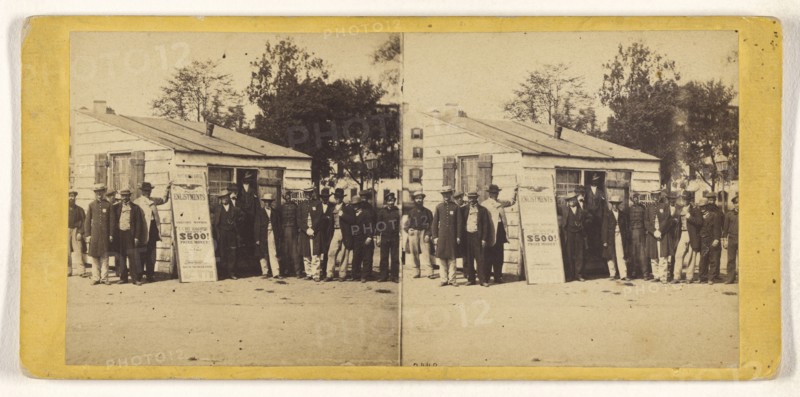 Bounty Brokers Looking Out for Substitutes; Edward and Henry T. Anthony & Co., American, 1862 - 1902, about 1862 - 1864