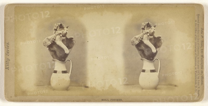 Moll Pitcher; John P. Soule, American, 1827 - 1904, 1871; Albumen silver print