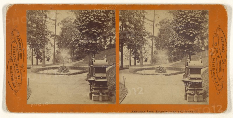 Fairmount Park, Philadelphia, Pennsylvania; George W. Thorne, American, active 1860s - 1870s, 1870s; Albumen silver print