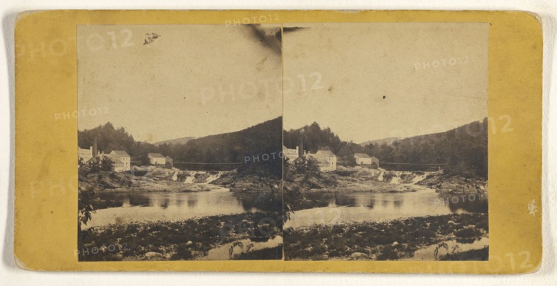 View of Springfield, Massachusetts; A.C. Townsend, American, active 1860s, about 1868; Albumen silver print