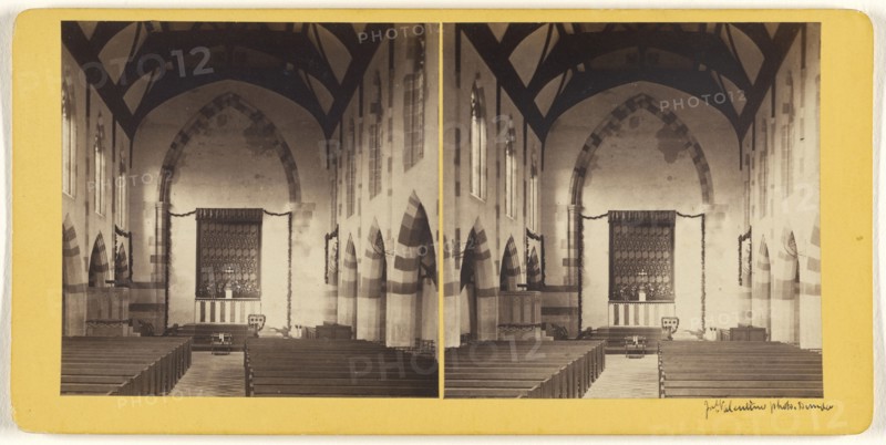 Church of St. Saviour, Dundee, dwi. Brechin, Scotland, G.F. Bodley architect; James Valentine, Scottish, 1815 - 1879, 1870s