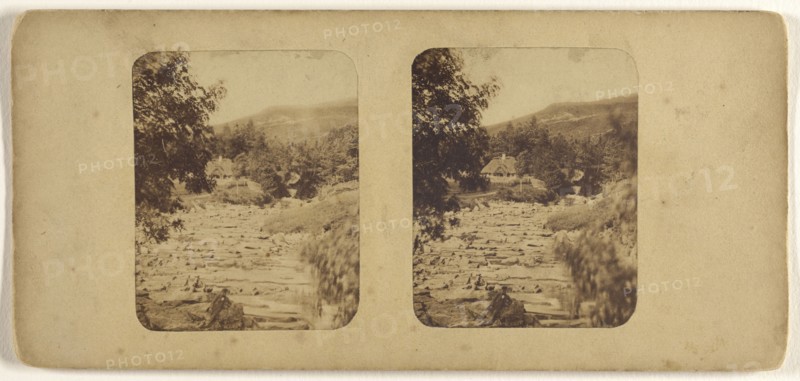 Western Cemetery. Dundee, Scotland; James Valentine, Scottish, 1815 - 1879, 1870s; Albumen silver print