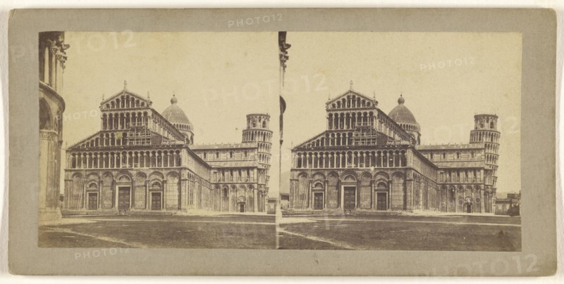 Pisa Cathedral; Enrico Van Lint, Italian, active Pisa, Italy 1850s - 1870s, about 1865; Albumen silver print
