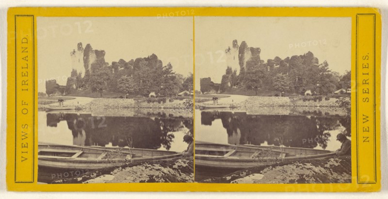 Ross Castle, Killarney; British; about 1873; Albumen silver print