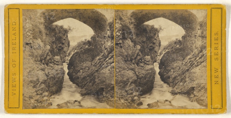 At Clifden, Connemara, Co. Galway; British; about 1873; Albumen silver print
