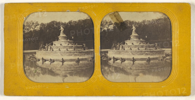 Reine des Grenovilles, Versailles; Charles Gaudin, Ch. G., French, active 1860s, 1860s; Hand-colored Albumen silver print