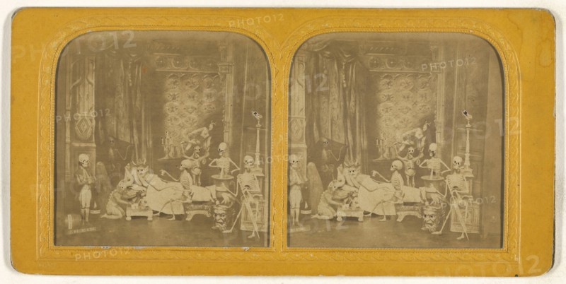 Les Medecines du Diable; Charles Dauvois, French, active 1860s, 1860s; Hand-colored Albumen silver print