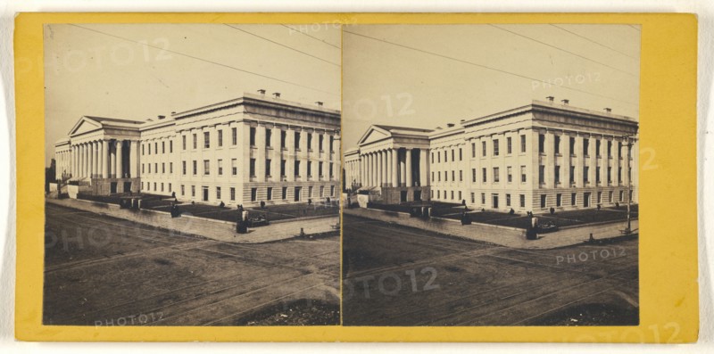 United States Patent Office; George D. Wakely, American, active 1856 - 1880, 1866; Albumen silver print