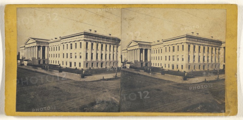 United States Patent Office; George D. Wakely, American, active 1856 - 1880, 1866; Albumen silver print