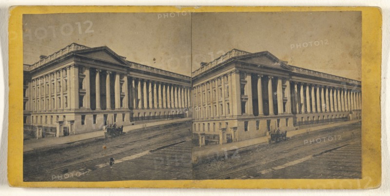 United States Treasury; George D. Wakely, American, active 1856 - 1880, 1866; Albumen silver print
