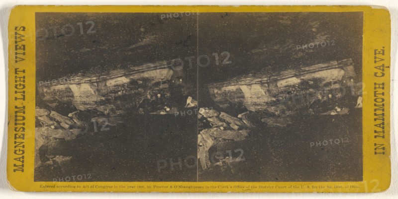 Giant's Coffin.; Charles Waldack, American, 1828 - after 1904, 1866; Albumen silver print