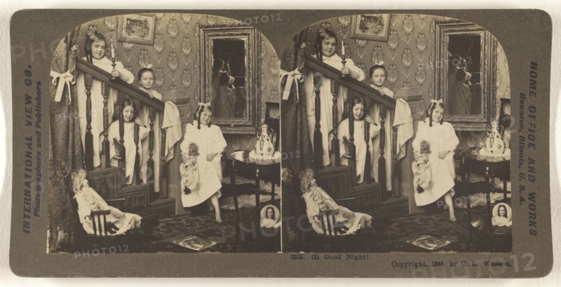 Good Night; Charles L. Wasson, American, active 1900s - 1910s, 1903; Gelatin silver print