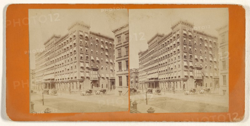 Windsor Hotel. 5' Aven. New York; Attributed to Peter F. Weil, American, active New York, New York 1860s - 1870s, about 1865