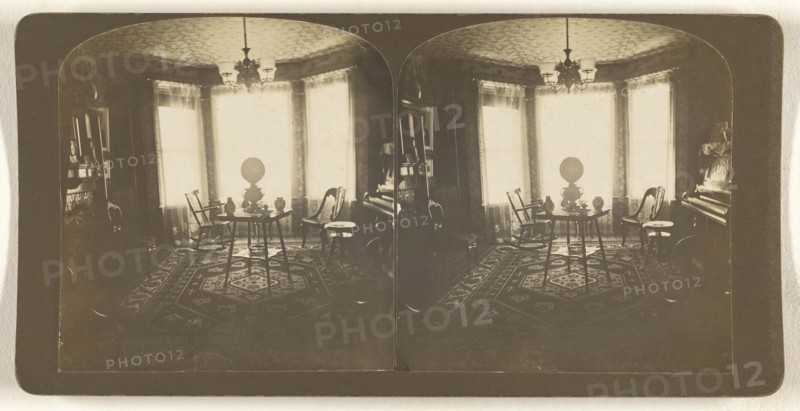 Parlor at 427 1st ,08; Julius M. Wendt, American, active 1900s - 1910s, 1908; Gelatin silver print