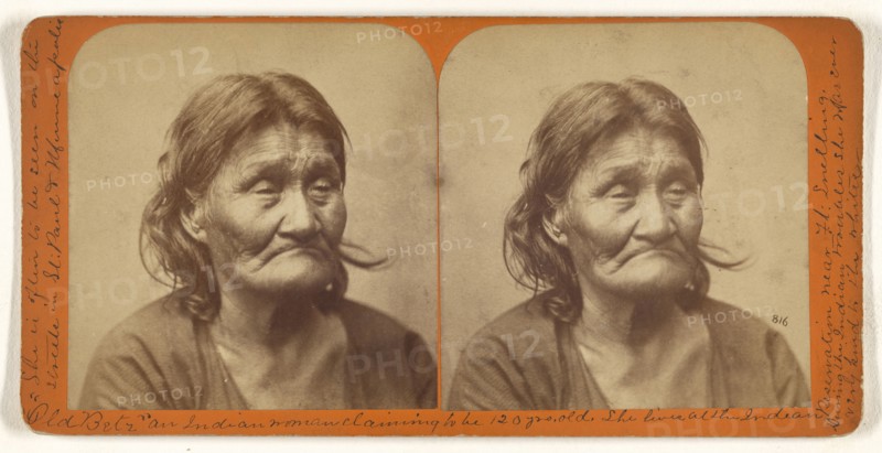 Old Betz, 120 years old; Charles A. Zimmerman, American, born France, 1844 - 1909, about 1870; Albumen silver print