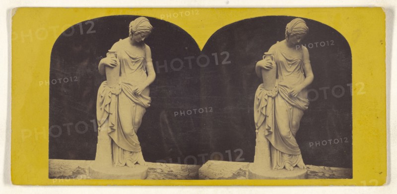 Rebekah; about 1865; Albumen silver print