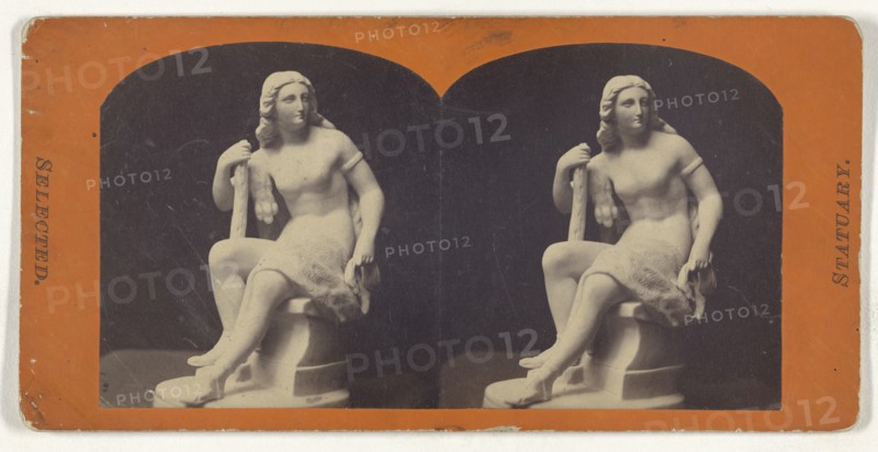 Wood Nymph; about 1865; Albumen silver print