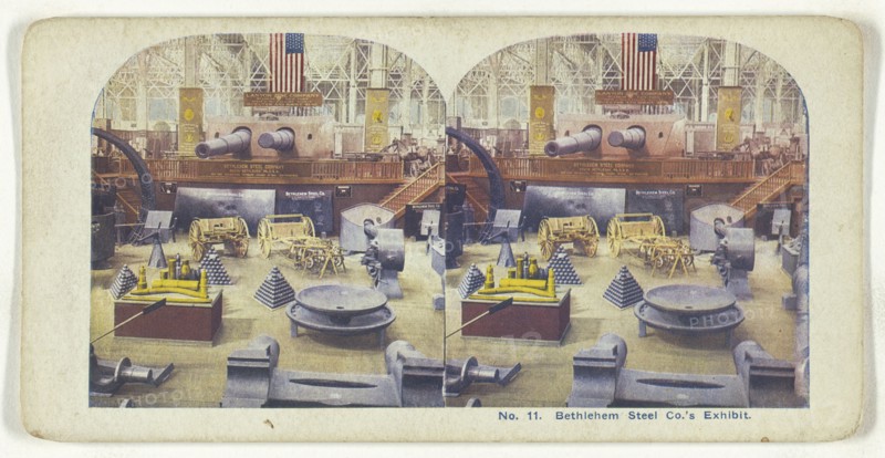 Bethlehem Steel Co.'s Exhibit; American; about 1900; Color Photomechanical