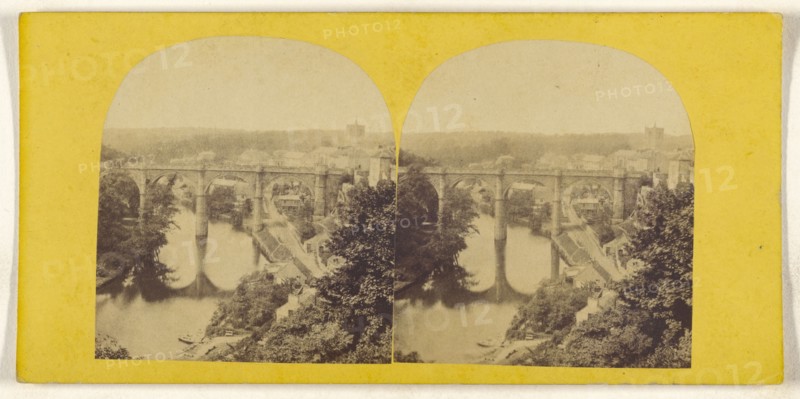 Knaresborough; British; about 1860; Albumen silver print