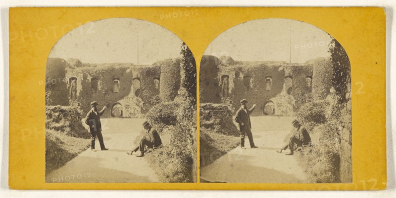 Beaumaris Castle, North Wales; British; about 1865; Albumen silver print