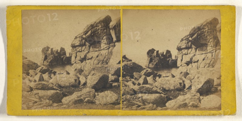 Monk's Cove, St. Mary's; J.C. Tonkin, British, active Sully, England 1860s, about 1870; Albumen silver print