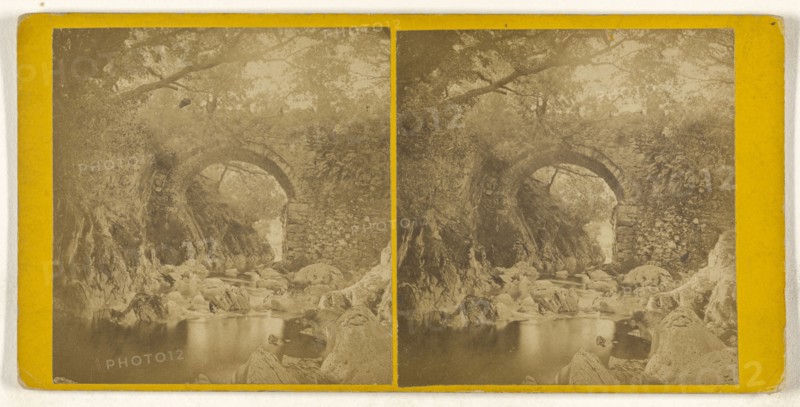 North Wales. Point-y-Gelli, from above Capel Curig; British; about 1865; Albumen silver print