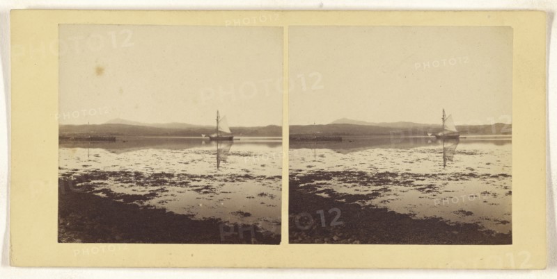 Loch Elire, morning; British; about 1865; Albumen silver print