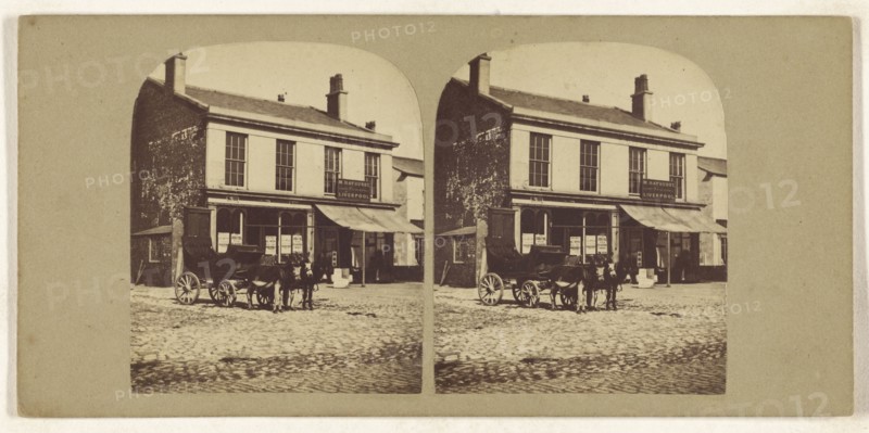 Lord Street. Southport; British; about 1865; Albumen silver print