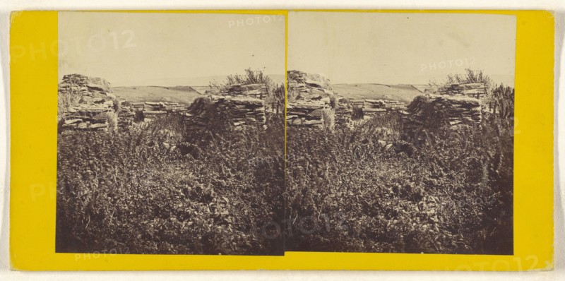 Chapel, Tintegel Castle. Cornwall; British; about 1860; Albumen silver print