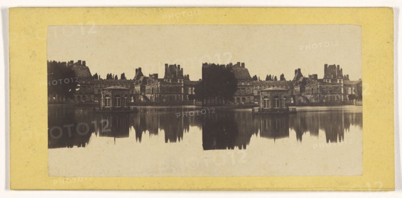 Fontainebleau; French; about 1865; Albumen silver print
