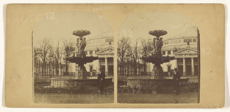 Cirque de l'Imperatrice; French; about 1865; Albumen silver print