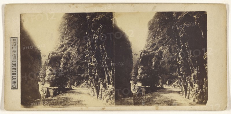 Chartreuse. Entree du Desert; French; about 1865; Albumen silver print