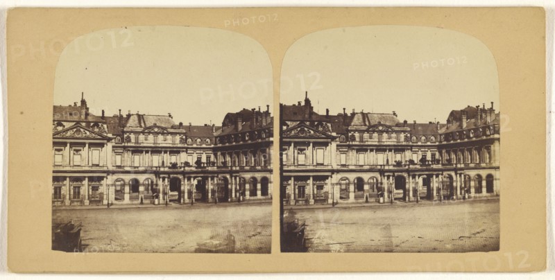 Palais Royal; E. Vimard, Swiss, active 1860s, about 1860; Albumen silver print