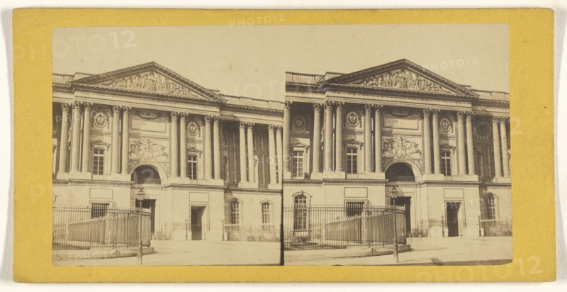 Les beaux Arts; French; about 1860; Albumen silver print