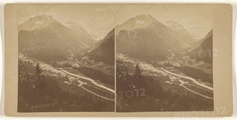 Pontresina nom Schafberg; German; about 1870; Albumen silver print