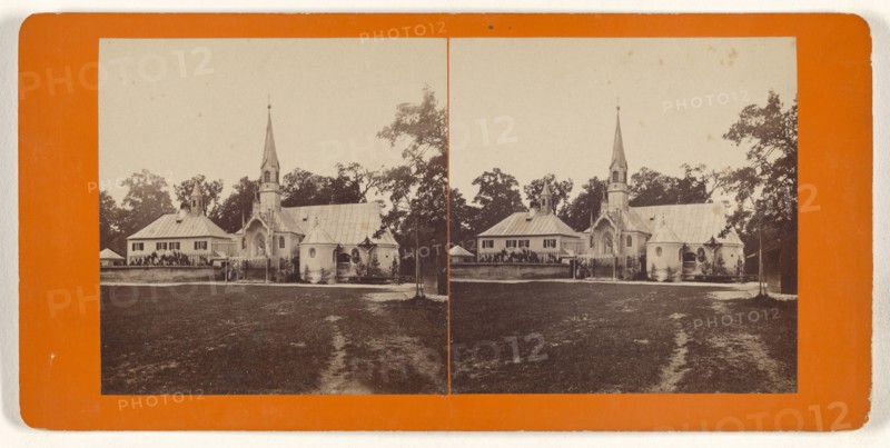 Munchen, Germany, Wahlfahrtsort Maria-Eich; German; about 1870; Albumen silver print