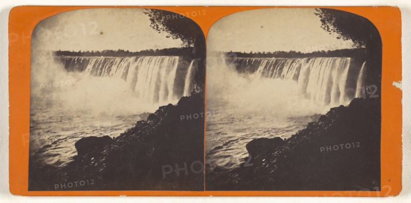 Horse Shoe from The Museum, Canada; Canadian; about 1865; Albumen silver print