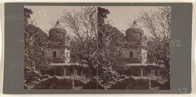 Kapil Nath Temple; about 1900; Gelatin silver print