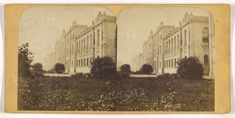 Nationalmuseum; about 1870; Albumen silver print