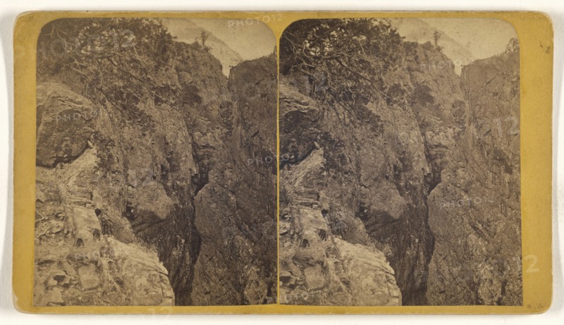 Canon outside view; American; about 1880; Albumen silver print